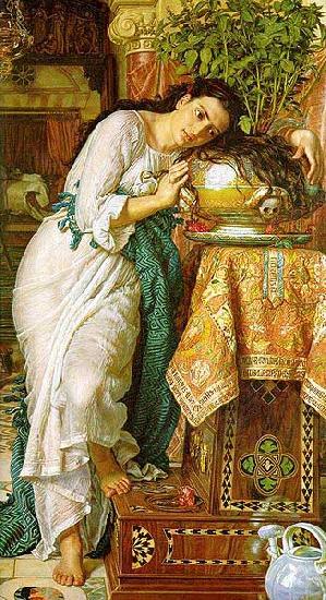 William Holman Hunt Isabella and the Pot of Basil